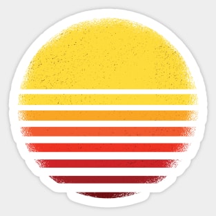 Sunset Sticker